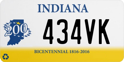 IN license plate 434VK