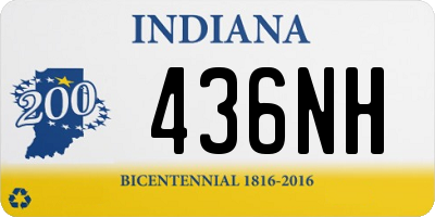 IN license plate 436NH