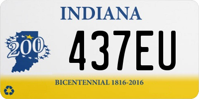 IN license plate 437EU