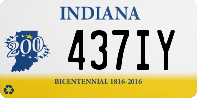 IN license plate 437IY