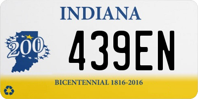 IN license plate 439EN