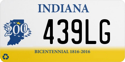 IN license plate 439LG