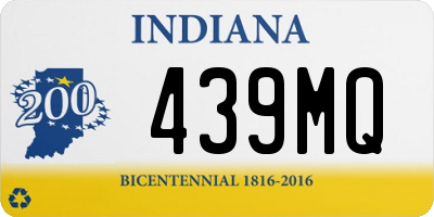 IN license plate 439MQ