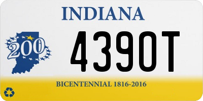 IN license plate 439OT