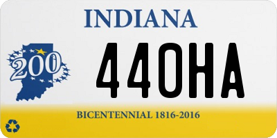 IN license plate 440HA