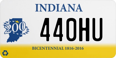 IN license plate 440HU