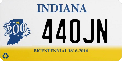 IN license plate 440JN