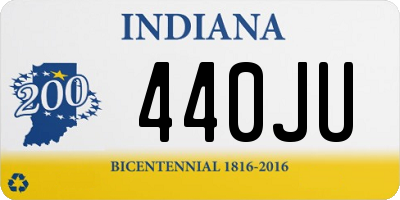 IN license plate 440JU