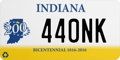 IN license plate 440NK