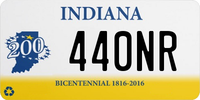 IN license plate 440NR