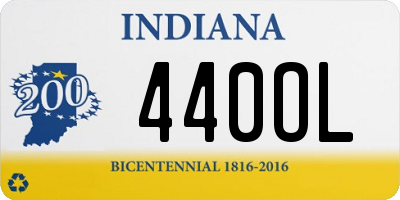 IN license plate 440OL