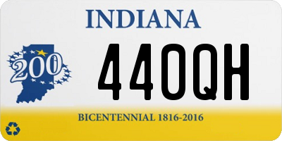 IN license plate 440QH