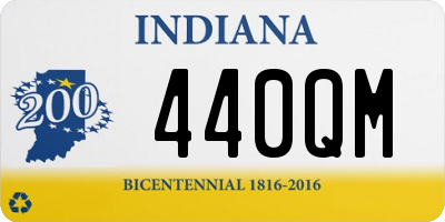 IN license plate 440QM