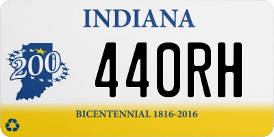 IN license plate 440RH