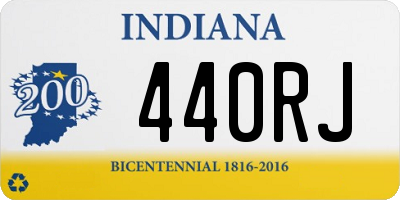 IN license plate 440RJ