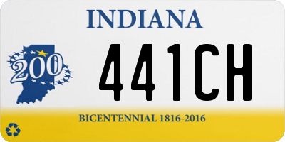 IN license plate 441CH