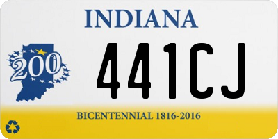 IN license plate 441CJ