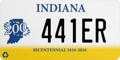 IN license plate 441ER