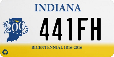 IN license plate 441FH