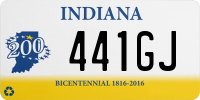 IN license plate 441GJ