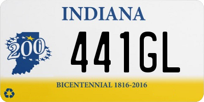 IN license plate 441GL