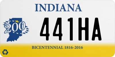IN license plate 441HA