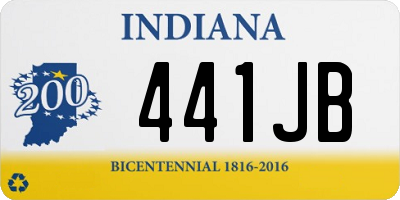 IN license plate 441JB