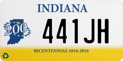 IN license plate 441JH