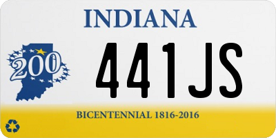 IN license plate 441JS