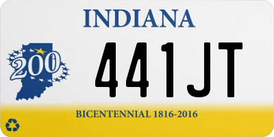 IN license plate 441JT