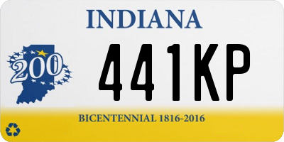 IN license plate 441KP