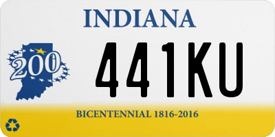 IN license plate 441KU