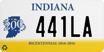 IN license plate 441LA