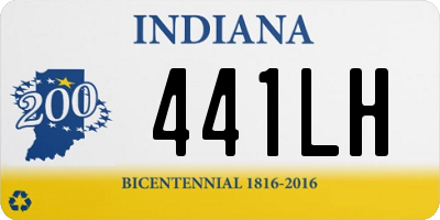 IN license plate 441LH