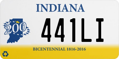 IN license plate 441LI