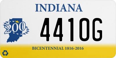 IN license plate 441OG