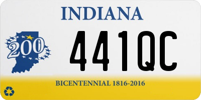 IN license plate 441QC