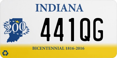 IN license plate 441QG