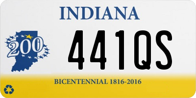 IN license plate 441QS