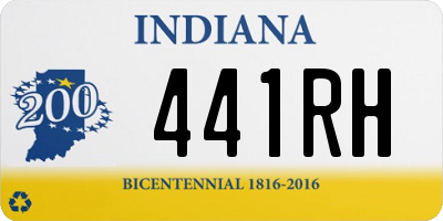 IN license plate 441RH