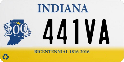 IN license plate 441VA