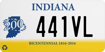 IN license plate 441VL