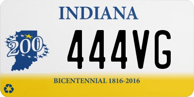 IN license plate 444VG