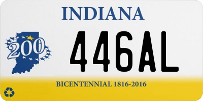 IN license plate 446AL