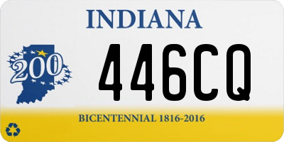 IN license plate 446CQ