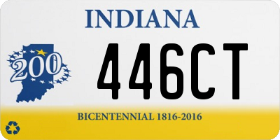 IN license plate 446CT