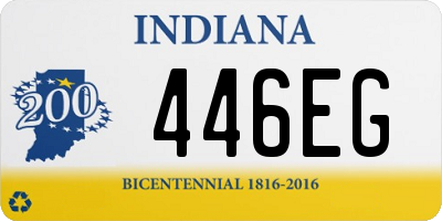 IN license plate 446EG