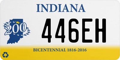 IN license plate 446EH