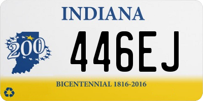 IN license plate 446EJ
