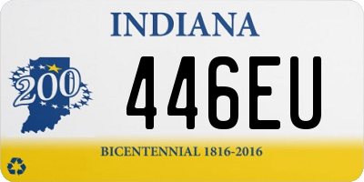 IN license plate 446EU